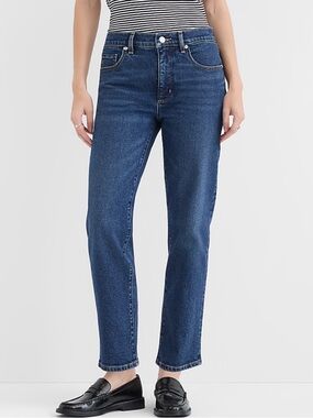 Rivete Denim Slim Straight Stretch Crop Ankle‎ Jeans Size 30 Tall NWOT